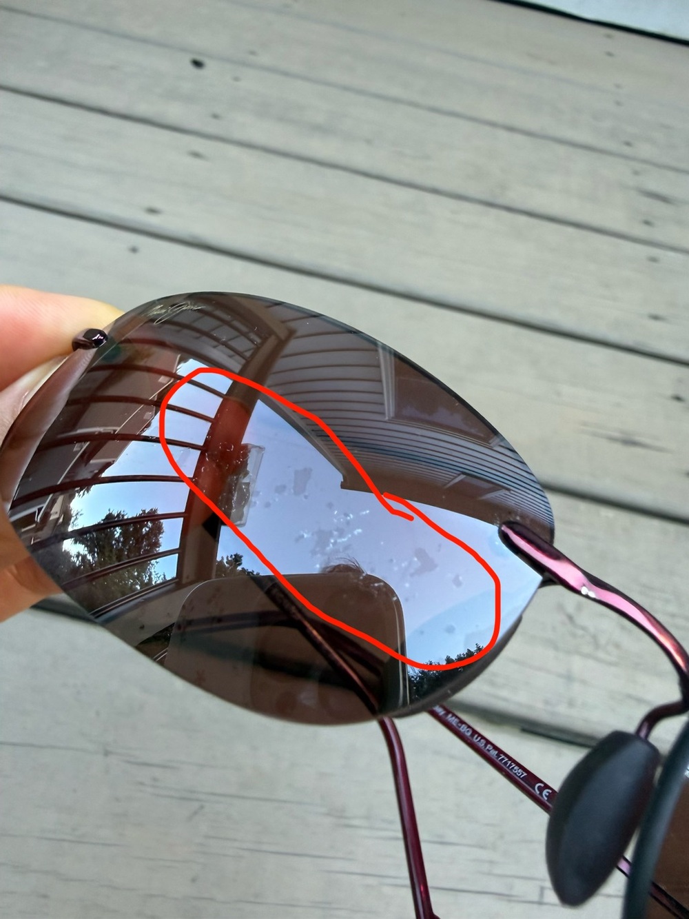 Maui Jim Honolua Bay MJ-516-02 rimless polarized sunglasses - Picture 12 of 16